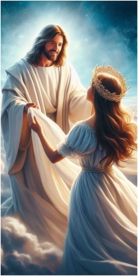 Dancing With Jesus, Jesus Love Images, Spiritual Pictures, Gods Princess, Jesus Christ Painting, Jesus Artwork, Jesus Christ Artwork, Jesus And Mary Pictures, Jesus Photo