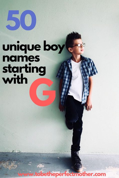 Are you searching for unusual baby boy names for your little boy? Do you want that unique boy name starts with letter G for some reason? Here is a list of 50 unique boy names start with G with meaning and origin. G Names For Boys, Hebrew Boy Names, Hindu Baby Boy Names, New Baby Wishes, Baby Name Letters, Nick Names For Boys, Cool Boy Names, Indian Names