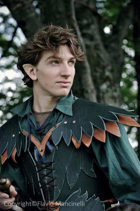 Druid Armor, Ren Faire Outfits, Male Elf, Ren Faire Costume, Elf Cosplay, Fair Outfits, Wood Elf, Elf Costume, Fantasy Costumes