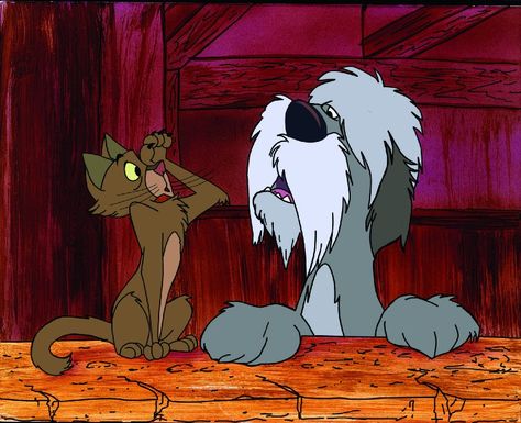 2 of my fave 101 Dalmatians characters- The Colonel and Sergeant Tibbs 101 Dalmatians Movie, One Hundred And One Dalmatians, 101 Dalmatians 1961, Rod Taylor, Disney Sidekicks, Movie Pictures, 101 Dalmations, Disney Cats, Disney 101 Dalmatians