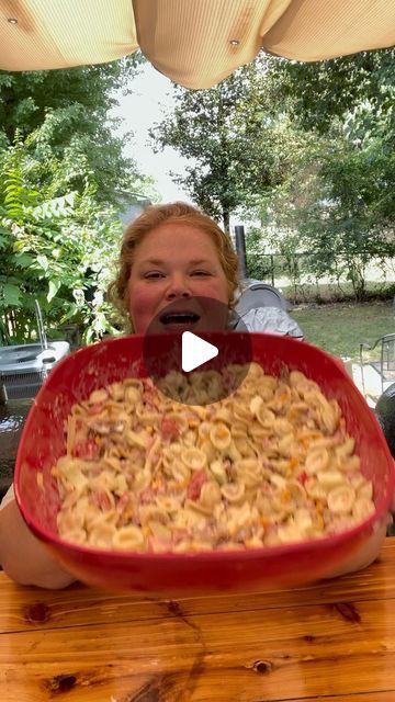 Leslie Ross | Cajun Pasta Salad #foodie #pasta #pastasalad #easyrecipes | Instagram Cajun Pasta Salad, Ham Pasta Salad, Babe Original, Noodles Recipes, Creole Cooking, Cajun Pasta, Chicken Ham, Pasta Noodle Recipe, 50k Views