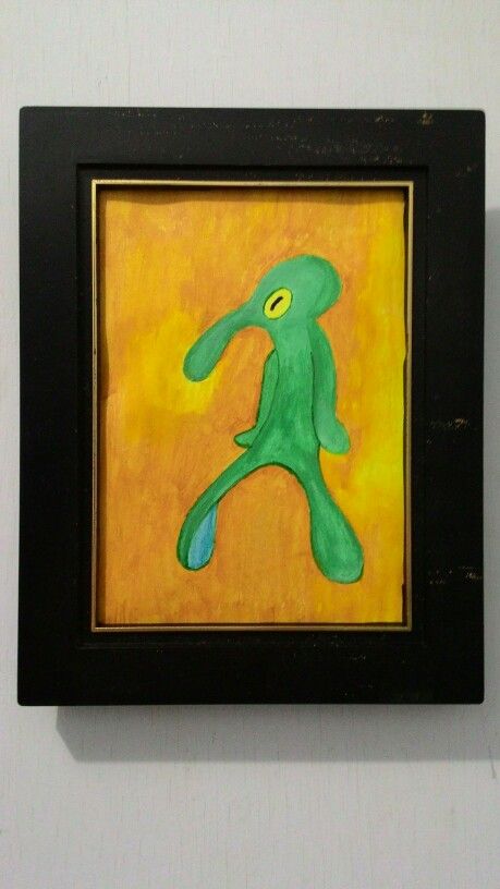 Bold and brash - squidward painting Squidward Self Portrait, Squidward Painting, Bold And Brash, Paint Ideas, Cute Wallpaper Backgrounds, Apartment Design, Self Portrait, Wallpaper Backgrounds, Cute Wallpapers