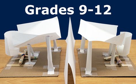 In this engineering lesson plan, your students will build a volleyball machine that can launch a ping pong ball back and forth over a net. Stem For High School Students, Stem Challenge High School, Stem Activities High School Engineering, Engineering Challenges High School, Engineering Projects High School, High School Steam Projects, High School Stem Projects, High School Makerspace Ideas, High School Engineering Projects