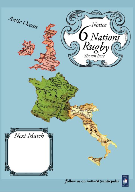 a poster i made for 6 nations rugby for www.antic-ltd.com Rugby Girls, Six Nations Rugby, 6 Nations, Rugby Poster, Rugby Sport, Earth Map, Six Nations, Popular Sports, Rugby Union