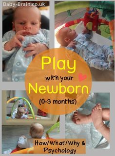 What, how and why to play with your newborn. Really interesting psychology behind newborn play and what's important Newborn Play, Kat Diy, Baby Sleep Problems, Baby Massage, Baby Arrival, Newborn Care, After Baby, Baby Time, Baby Development