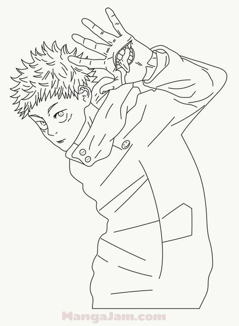 Draft Drawing, Yuuji Itadori, Cow Coloring Pages, Leaf Coloring Page, Frozen Coloring Pages, Rose Coloring Pages, Panda Coloring Pages, Manga Coloring Book, Star Coloring Pages