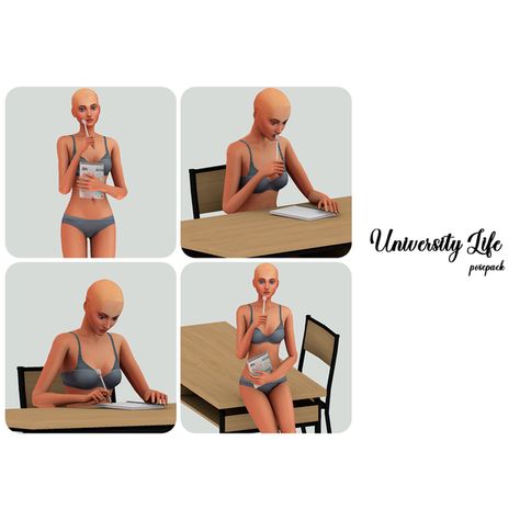 Sims 4 College, Ts4 Poses, Cc Patreon, Sims 4 Bedroom, Tumblr Sims 4, Sims 4 Mm, Sims 4 Cc Packs, University Life, Best Sims