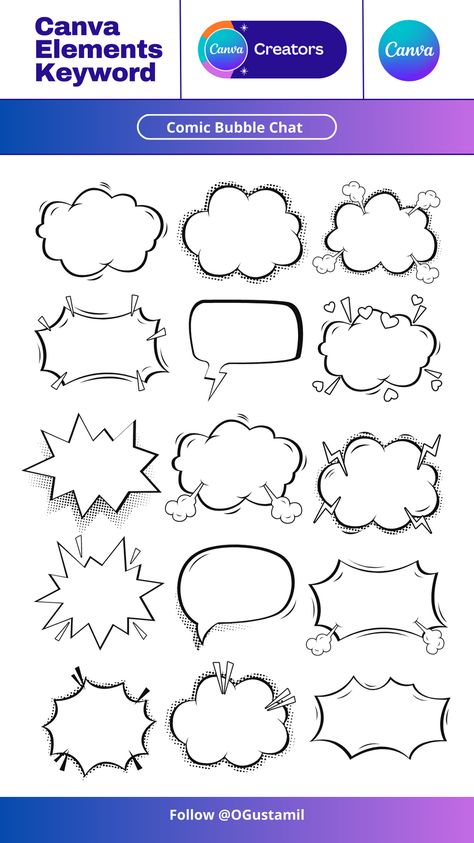 : Add a touch of fun and personality to your designs with this customizable comic bubble chat element. Choose from a variety of colors, fonts, and layouts to create the perfect chat bubble for your.
#bubblefonts #freefonts #fontdesign #typography #graphicdesign Word Balloons, Comic Balloon, Canva Creations, Bubble Chat, Edgy Fonts, Chat Bubble, Font Bubble, Bubble Font, Comic Bubble