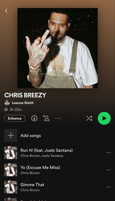 Chris Brown Playlist, Chris Brown Spotify, Chris Breezy, Spotify Aesthetic, Playlist Spotify, Chris Brown, Songs, Music, Quick Saves