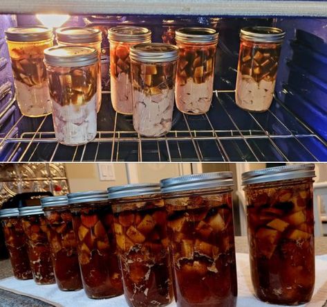 Oven Canning: A Traditional Method for Preserving Delicious Recipes Oven Canning Meat, Oven Canning Recipes, Canning In The Oven, Canning In Oven, Oven Canning Method, Canning Pasta Sauce, Spicy Pickled Onions, Homemade Nacho Cheese Sauce, Canning Beans