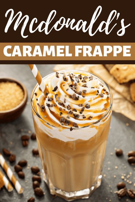 Copycat Mcdonald’s Caramel Frappe, Carmel Frappachino Recipe Mcdonalds, Mcdonald's Carmel Frappe Recipe, Mcdonald’s Frappe Recipe, How To Make Mcdonalds Frappe, Mcdonalds Caramel Frappe Recipe Copycat, Carmel Frappe Mcdonald’s, Mcdonald’s Caramel Frappe Recipe, Mcdonald’s Caramel Frappe