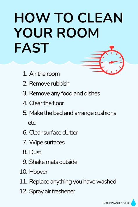 How to Clean and Tidy Your Room Fast Quickest Way To Clean Your Room, How To Tidy Up House, Quick Ways To Clean Your Room, How To Clean Your Room Fast Checklist, How To Keep Room Clean, Tidying Motivation, Clean Room Fast, Way To Clean Your Room, How To Clean Your Room Fast