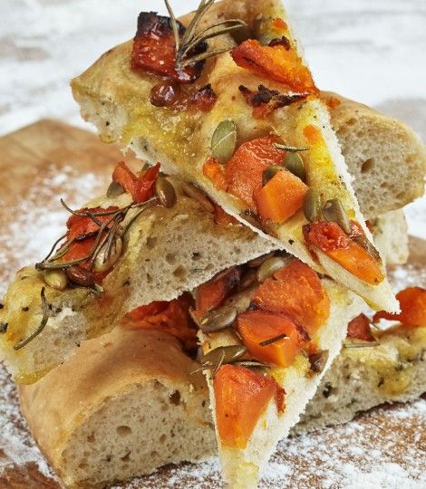 Cookbook-road-test--30-ingredients No Knead Pumpkin Harvest Bread, Autumn Focaccia, Fall Focaccia, Pumpkin Ricotta Flatbread, Toadstool Focaccia, Pumpkin Seed Recipes, Leftover Pumpkin, Focaccia Recipe, Fall Comfort Food