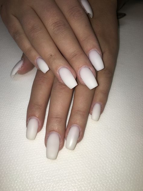 Vita matta naglar! Smink Inspiration, White Nails, Nails Inspiration, Pins, Tattoos, Nails, Beauty, Design