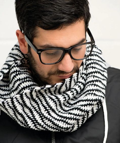 Mens Scarf Crochet Pattern Free, Mens Crochet Scarf, Men Scarf Crochet Pattern, Mens Infinity Scarf, Diy Crochet Scarf, Mens Crochet, Crochet Mens Scarf, Mens Scarf, Crochet Scarf Pattern