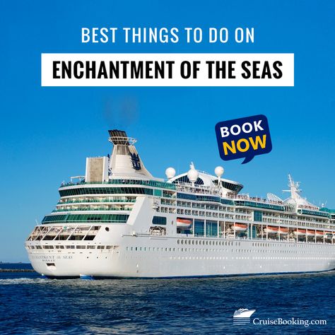 Looking for a sun-drenched weekend getaway with a diverse range of attractions? Check out the top things to do on Enchantment of the Seas. Enchantment Of The Seas Royal Caribbean, Royal Caribbean Enchantment Of The Seas, Royal Carribean Cruise, Voyager Of The Seas Royal Caribbean, Enchantment Of The Seas, Royal Caribbean Voyager Of The Seas, Honeymoon Tips, Royal Caribbean Symphony Of The Seas, Royal Caribbean Radiance Of The Seas