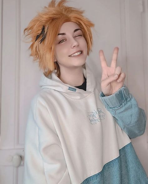 Denki Aesthetic, Denki Cosplay, Hero Academia Cosplay, Human Pikachu, My Hero Academia Cosplay, Mha Cosplay, Denki Kaminari, Bakugo Katsuki, Cosplay Tips