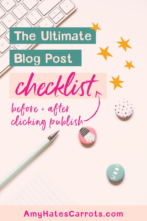 Tons of work goes into writing an awesome blog post. Streamline the process, get consistent and generate an engaged audience with this blog post checklist. Blog Post Checklist, Blog Topics, Business Career, Craft Business, Business Blog, Business Website, Social Media Tips, Self Development, Blogging Tips