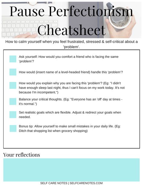 Perfectionism Therapy Activities, Selfcare Worksheets, Perfectionism Worksheets, Ocd Symptoms, Overcoming Perfectionism, Perfectionism Overcoming, Life Binder, Goal Setting Worksheet, Mindset Shift