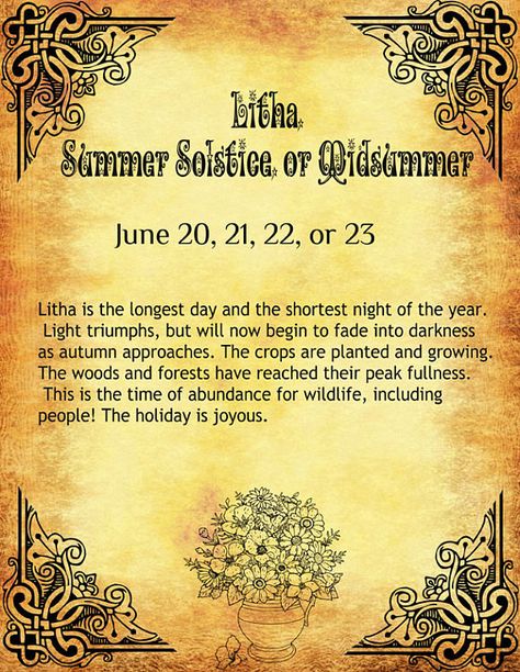 Litha Ritual Summer Solstice, Summer Solstice Recipes, Litha Recipes, Litha Celebration, Litha Ritual, Ritual Ideas, Summer Solstice Ritual, Magic Tools, Dream Boards