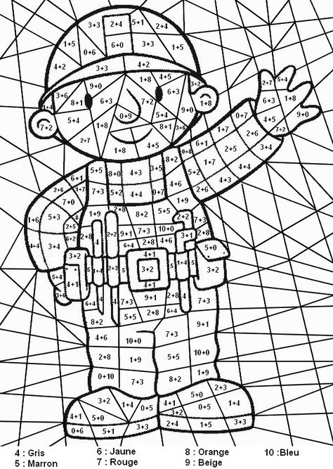 Coloriage Magique Ce1 à colorier - Dessin à imprimer Teachers Day Drawing, Free Educational Printables, Math Tables, Grandparents Day Crafts, Math Sheets, Spring Coloring Pages, Math Coloring, Halloween Activities For Kids, Math Art