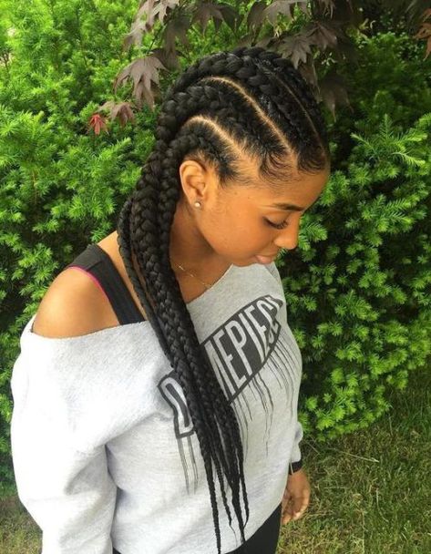 Long Cornrows, Goddess Braids Hairstyles, Ethnic Hairstyles, Cool Braid Hairstyles, Girls Braids, Easy Braids, Black Hairstyles, Cornrow Hairstyles, Cornrow