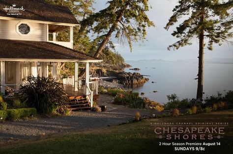 Chesapeake Shores, Season 1 - welcome! #chessies #chesapeakeshores Chesapeake Shores Hallmark, Dream House Garden, Chesapeake Shores, Witches Of East End, Nice Houses, Shore House, Lake Cabins, Dream Living