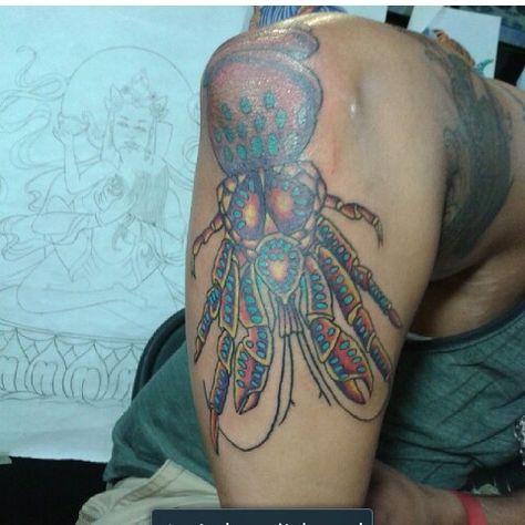 Coconut crab tattoo, sealife,color tattoo, sleeve Coconut Crab Tattoo, Color Tattoo Sleeve, Coconut Crab, Crab Tattoo, Body Is A Temple, Tat Ideas, Tattoo Sleeve, Sealife, Color Tattoo