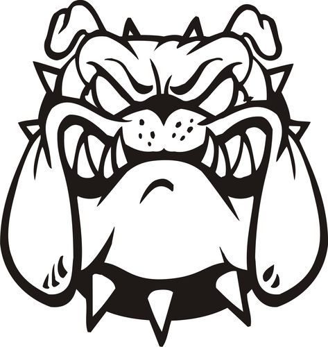 Bulldog Drawing, Bulldog Images, Bulldog Clipart, Bulldog Tattoo, Dog Clip Art, Dog Line Art, Bulldog Mascot, Illustration Tattoo, Dog Line