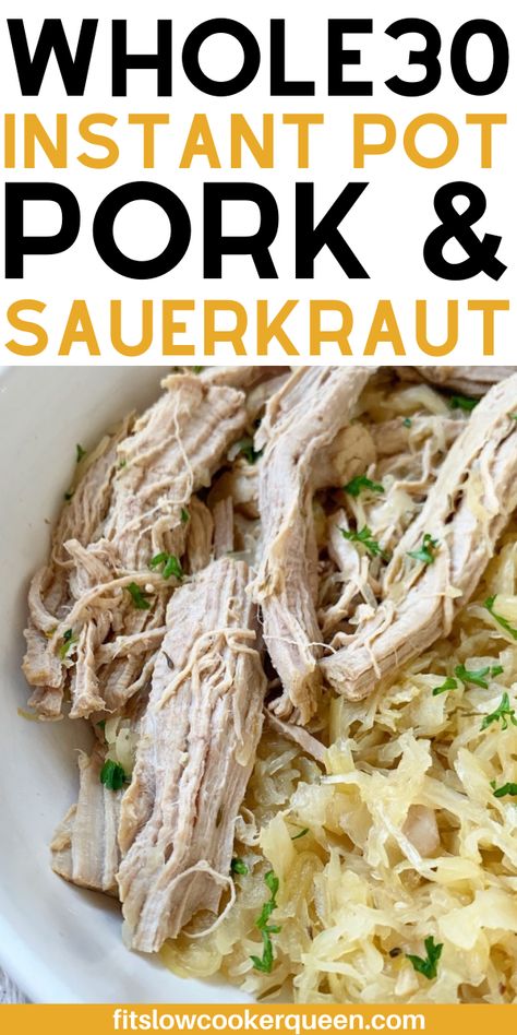 Pork Loin And Sauerkraut Crockpot Easy Recipes, Saurkraut And Pork Loin Instant Pot, Instapot Pork Roast And Sauerkraut, Instapot Saurkraut And Pork, Instant Pot Pork Tenderloin And Sauerkraut, Saurkraut Recipes Instant Pot, Easy Pork And Sauerkraut Crockpot, Pork Shoulder And Sauerkraut Crock Pot, Instapot Pork And Sauerkraut Potatoes