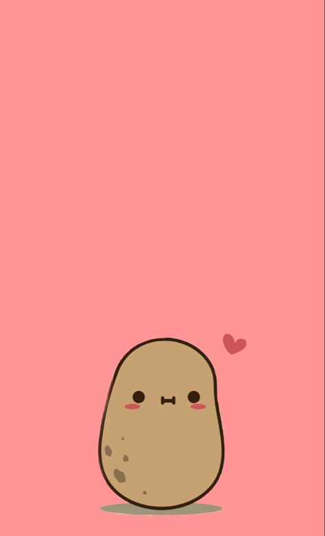 Cute Potato Wallpaper, Cartoon Potato Cute, Potato Pfp, Potato Background, Potato Wallpaper, Potato Quotes, Potato Meme, Night Goblin, Cartoon Potato