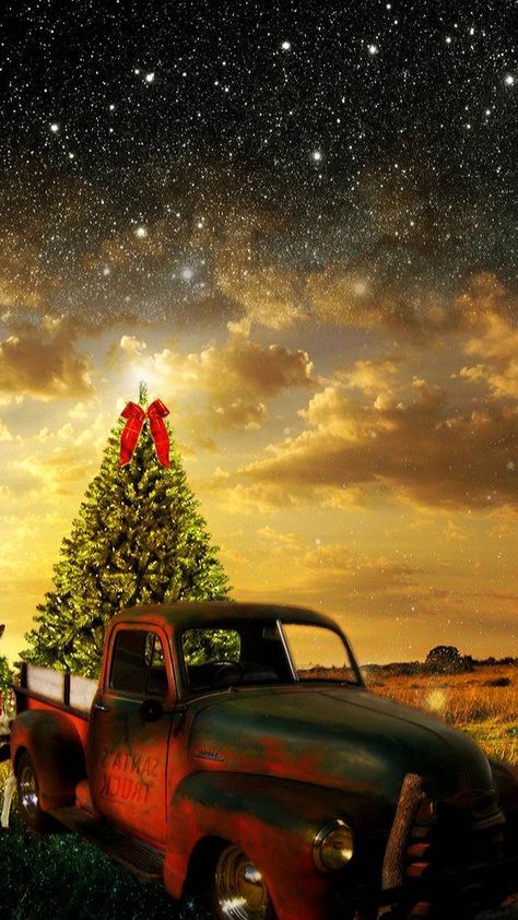 Red Truck Christmas Wallpaper, Christmas Wallpaper Iphone, Magic Wallpaper, Truck Wallpaper, Red Truck Christmas, Christmas Red Truck, Background Hd Wallpaper, Iphone Wallpaper Images, Wallpaper Iphone Christmas