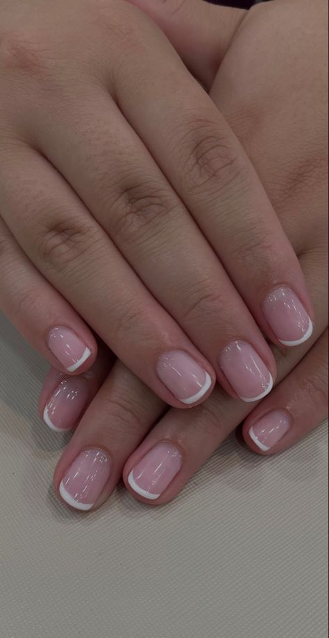 Small Nail Designs Simple, Small Manicure, Gel Manicures, Star Nail Art, Diy Nails At Home, Aesthetic Nails, Nice Nails, Minimal Nails, Polish Ideas