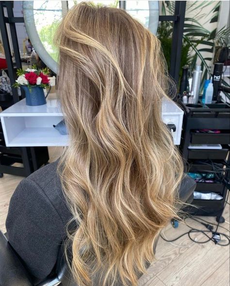 Visit my website for more ideas Burnett To Blonde Balayage, Blonde Balayage Lived In, Sunkissed Light Brown Hair, Natural Dirty Blonde Hair, California Blonde Hair Sun Kissed, Warm Blonde Hair, Lowlights Blonde, Summer Blonde Hair, Summer Blonde