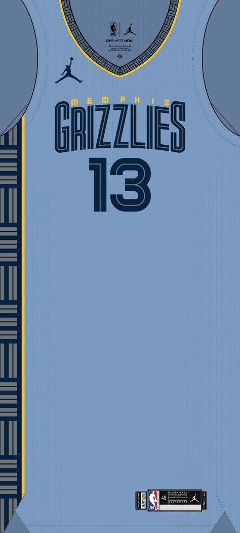 Cool Basketball Jerseys, Memphis Grizzlies Jersey, Grizzlies Jersey, Jersey Wallpaper, Nba Uniforms, Nba Artwork, Nba Art, Basketball Is Life, Nba Wallpapers