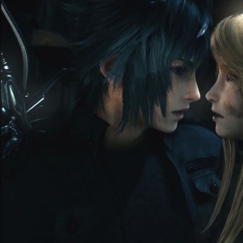 Noctis Matching Icons, Noctis Matching Pfp, Noctis And Luna Matching Pfp, Final Fantasy Matching Icons, Noctis Pfp, Noctis And Luna, Match Pfp, Emo Pfp, Final Fantasy Collection