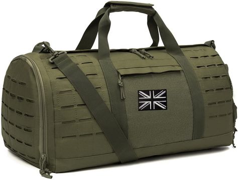 🛄Introducing the QT&QY 40L Military Tactical Duffle Bag, the perfect companion for active individuals who need a reliable and versatile bag for their sports, gym, and travel needs. Designed with durability and functionality in mind, this bag is built to withstand even the most demanding adventures. 🛄Experience the reliability and convenience of the QT&QY 40L Military Tactical Duffle Bag. Its durable construction, ample storage space, dedicated shoe compartment. Duffle Bag For Men, Gym Duffle Bag, Military Workout, Equipment Workout, Tactical Duffle Bag, Mens Gym Bag, Large Travel Bag, Training Bags, Sports Bags Gym