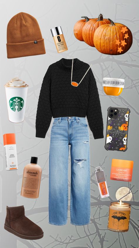 Fall Outfit Vibes, Preppy Outfits Halloween, Halloween Preppy Outfits, Fall Outfits Vision Board, Comfy Fall Outfits Preppy, Halloween Outfit Ideas Aesthetic, Halloween Inspo Aesthetic, Halloween Fall Outfits For Women, Fall Outfit Preppy