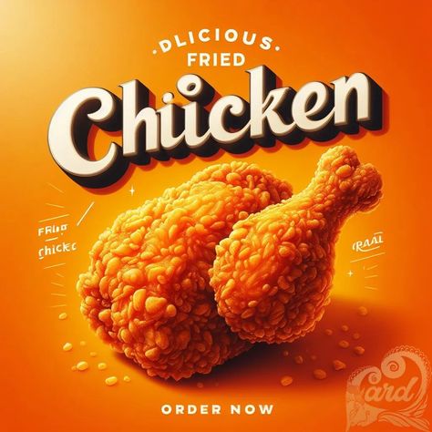 https://card9.com/ai/fried-chicken-promotion-poster Fried Chicken Poster, Crock Chicken, Chicken Poster, Promotion Poster, Design Restaurant, Bar Design Restaurant, Bar Design, Restaurant Design, Fried Chicken