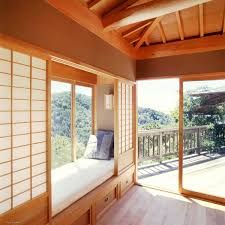 East Wind (Higashi Kaze), Inc. Modern Japanese Homes, Traditional Japanese Home, Japanese Home Design, Traditional Japanese Architecture, Japanese Style House, Traditional Japanese House, Japanese Home Decor, Day Bed, Japanese Interior