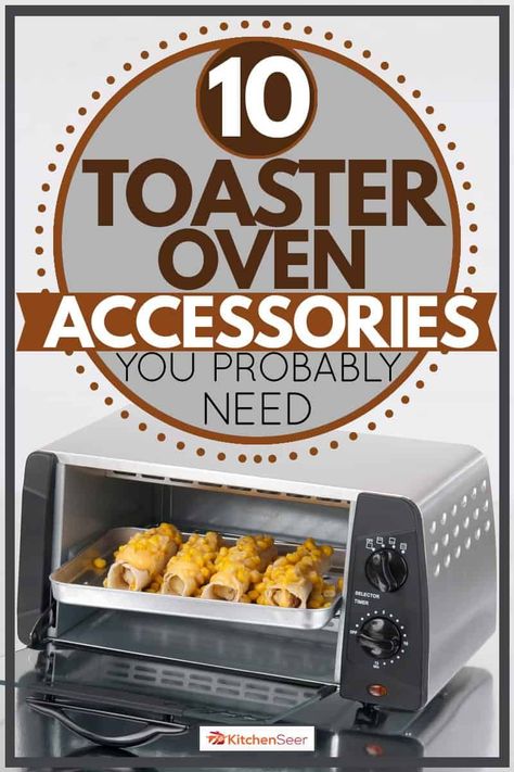 Toaster oven opened after toasting food. This compact appliance can take on the job of any traditional oven, just on a smaller scale. Most toaster ovens come with a standard rack and drip/crumb tray. But did you know that you can select from a wide variety of petite pans and other accessories for your toaster oven? We’ve put together a list of highly-rated accessories for you to see how to add enjoyment and ease to toaster oven cooking. Toaster Oven Accessories, Toaster Oven Pizza, Breville Toaster Oven, Travel Meals, Small Toaster Oven, Toaster Oven Cooking, Mini Toaster, Toaster Oven Pans, Toaster Oven Recipes