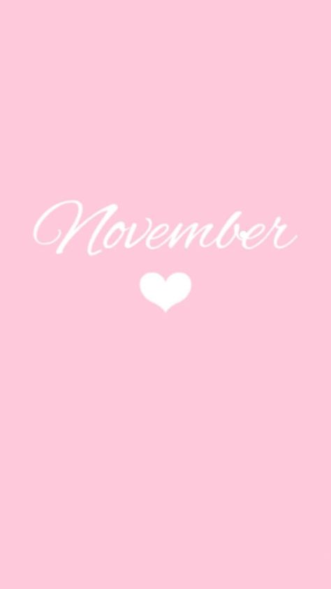 Adore Aesthetic, Pink Phone Theme, Month Wallpaper, Nice Backgrounds, Notion Library, Cool Dpz, November Wallpaper, Calendar Widget, Fall Stickers