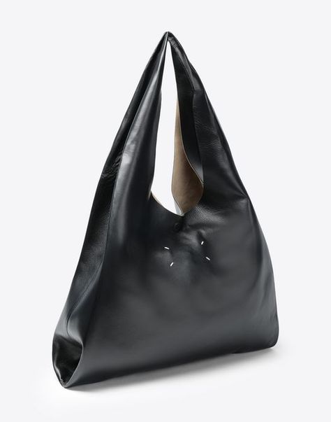 Maison Margiela ‎Leather Shopper ‎ ‎ ‎ ‎Women‎ | Online Official Store Margiela Bag, Dream Wishlist, Jeweled Bag, Mm6 Maison Margiela, Bag Women, Blue Bags, Bag Pattern, Official Store, Online Boutique