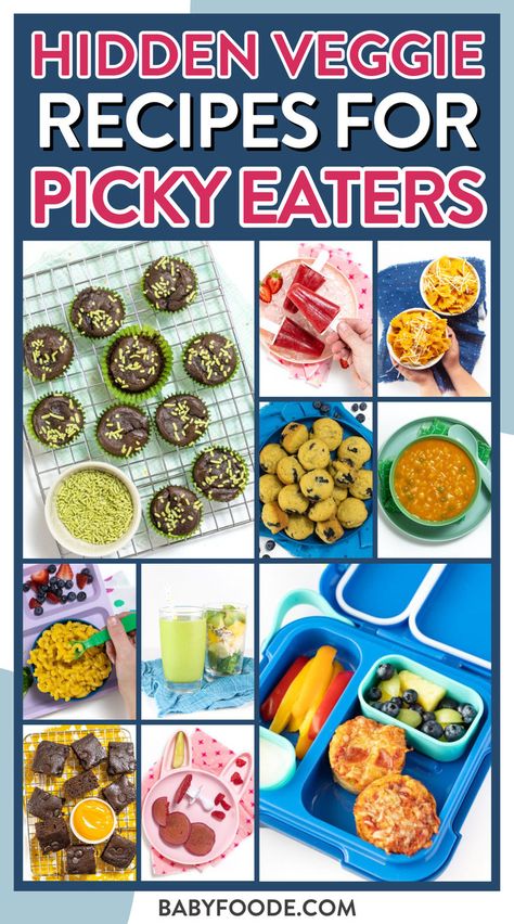 As a parent, you want your little one to love vegetables, but we all know that sometimes we need to sneak nutrients in! Here’s over 60 easy and healthy hidden veggies recipes for picky eaters that incorporate vegetables in a fun and playful way. Whether it’s in the form of pink beet pancakes or frozen in these green tropical smoothie popsicles, these recipes ensure your little one is excited to eat colorful food! Veggie Recipes For Toddlers, Toddler Smoothie Recipes, Hidden Veggie Recipes, Beet Pancakes, Hidden Vegetable Recipes, Recipes For Toddlers, Recipes For Picky Eaters, Kids Veggies, Toddler Picky Eater