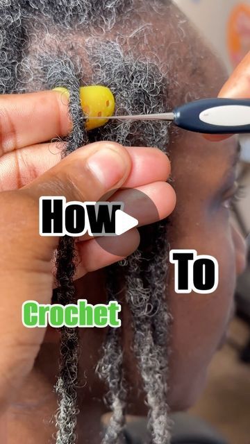 Loc Crochet Needle, How To Crochet Dreadlocks Tutorials, How To Crochet Locs For Beginners, How To Care For Locs, How To Crochet Locs, Crochet Locs Tutorial, How To Crochet Dreadlocks, Curly Loc Styles For Women, Crochet Over Locs