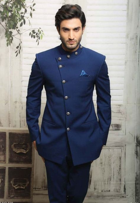 Jodhpuri Suit Stylish Partywear Bndhgala Coat Pant Designer Suit For Men. Suit For Men Wedding, Jodhpuri Suits For Men, Jodhpuri Suit, Groom Dress Men, Indian Groom Wear, Wedding Dresses Men Indian, Wedding Outfit Men, Indian Men Fashion, Wedding Dress Men