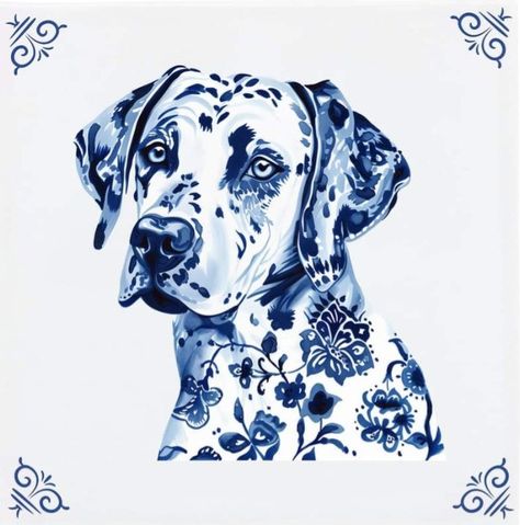 Blue Ceramic Tile, Dutch Tiles, Animal Printables, Landscape Art Painting, Tile Projects, Delft Blue, Carbon Neutral, Wow Art, Blue Tiles