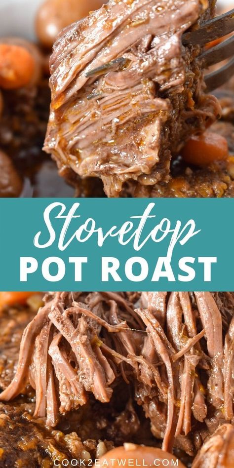 Beef Pot Roast Stovetop Recipes For, Pot Roast On Stove Top How To Cook, Pot Roast Oven Recipes Easy, Stovetop Roast Beef, Pot Roast Southern Style, Stovetop Pot Roast Recipes, Stove Pot Roast, Beef Roast Stove Top, Beef Roast On Stove Top