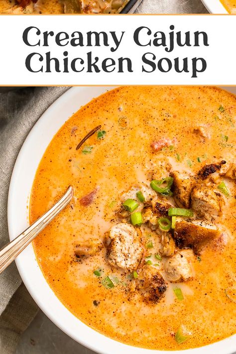 Creamy Chicken Gumbo Soup, Cajun Chicken Soup Crock Pot, Creole Chicken Soup, Creamy Cajun Chicken Pasta Soup, Creamy Chicken Broth Soup, Cajun Ninja Chicken Stew, Cajun Soup Recipes New Orleans, Cajun Chicken Noodle Soup, Creole Soup Recipes