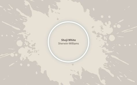 Shoji White (Sherwin-Williams): what color is, review, and use - Hackrea Eider White Sherwin Williams, Eider White, Balboa Mist, Warm Paint Colors, Shoji White, Dark Paint Colors, Monochromatic Palette, White Paint Colors, Warm Undertone